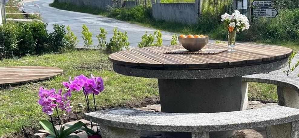 Mar De Queiruga 02 Xeiteira Daire Porto do Son Dış mekan fotoğraf