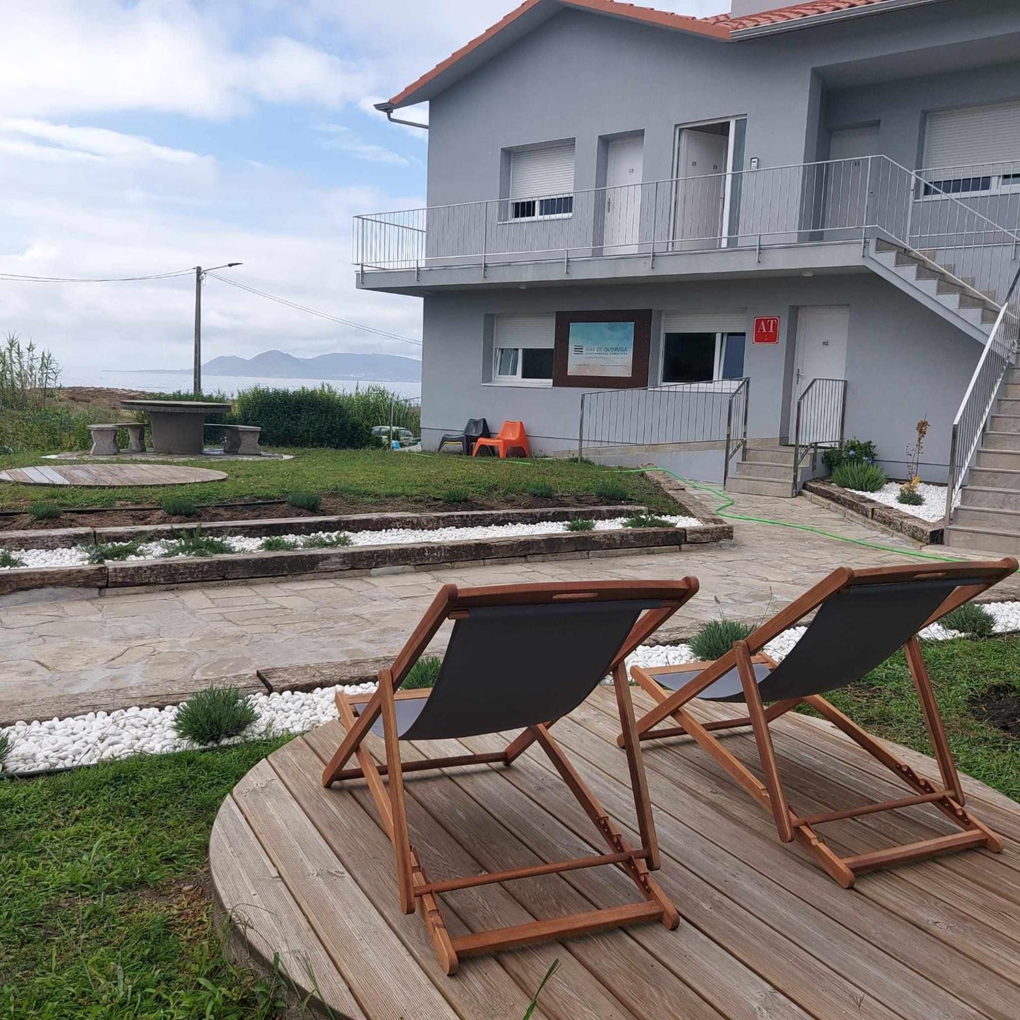 Mar De Queiruga 02 Xeiteira Daire Porto do Son Dış mekan fotoğraf